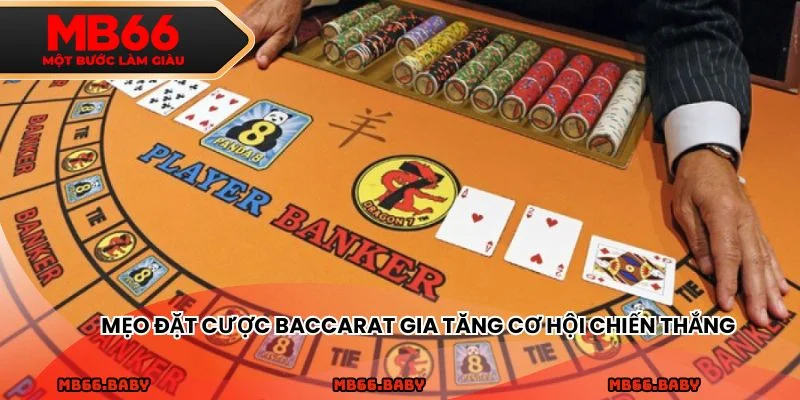 Mẹo đặt cược Baccarat gia tăng cơ hội chiến thắng