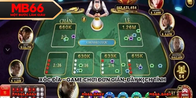 Xóc đĩa - Game chơi đơn giản, đầy kịch tính